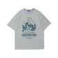 “Dual Match Happy Bowling" Men's Oversized Tee