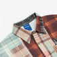 "Retro Plaid Remix" Men's Sleeve Shirt