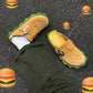 "Burger Tepi Jalan" Closed Toe Buckle