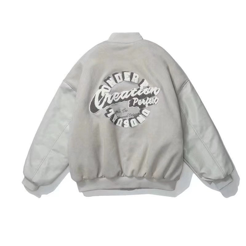 Letter Patched Varsity Jacket -"Timeless Original Letterman"