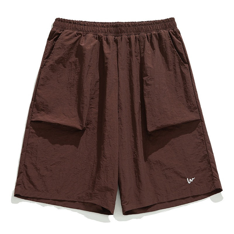 Relaxed Fit Utility Shorts