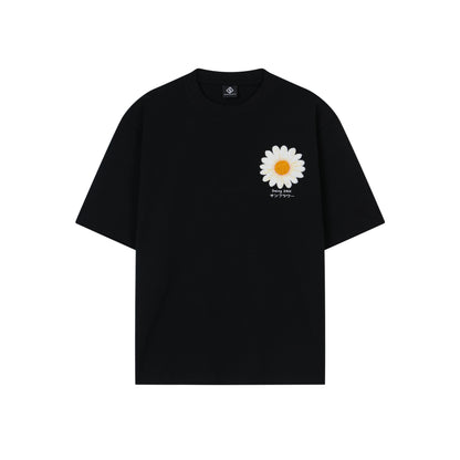 "SNK Daisy Charm" 250G Oversized Men's Tee