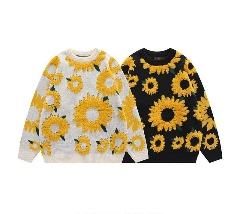 Golden Bloom Sweater