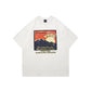 "Rising Sun Summit" 260G Oversized Tee