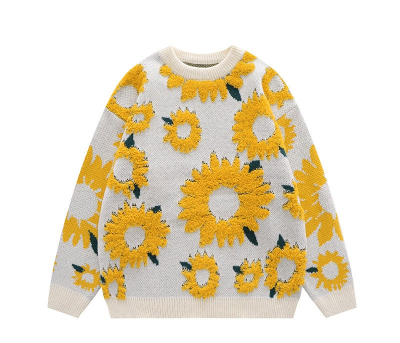 Golden Bloom Sweater