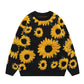 Golden Bloom Sweater