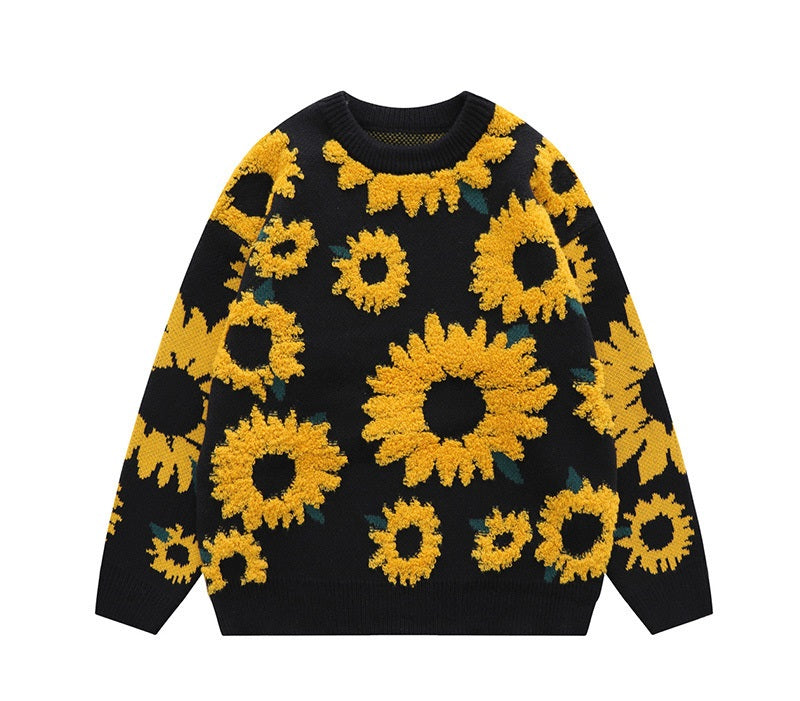 Golden Bloom Sweater