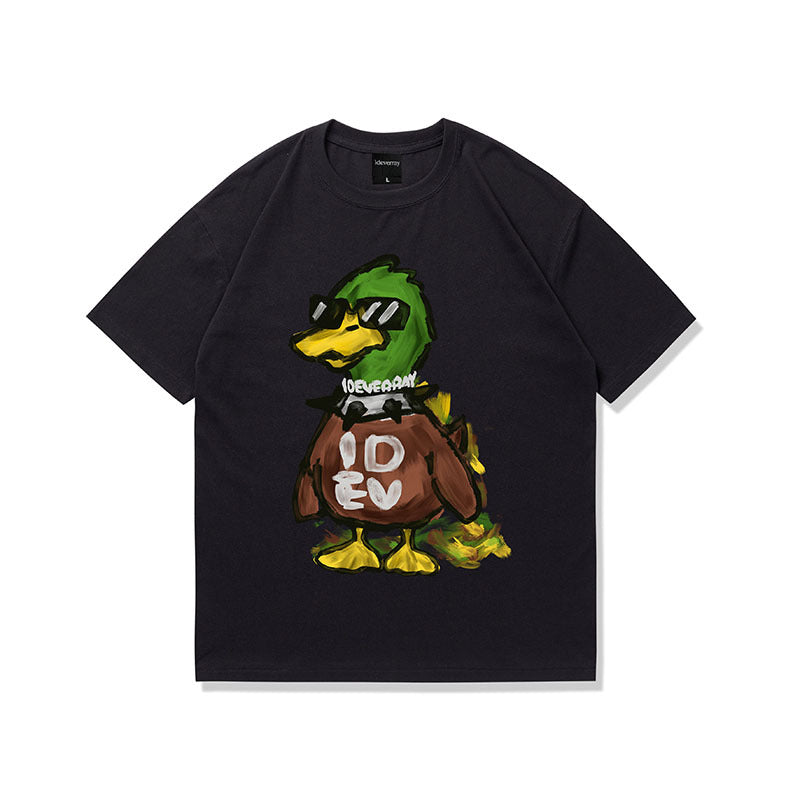 “Graffiti Quack” 270G Oversized Unisex Tee