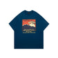 "Rising Sun Summit" 260G Oversized Tee